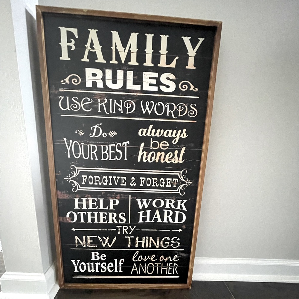Home Decor- Family Sign